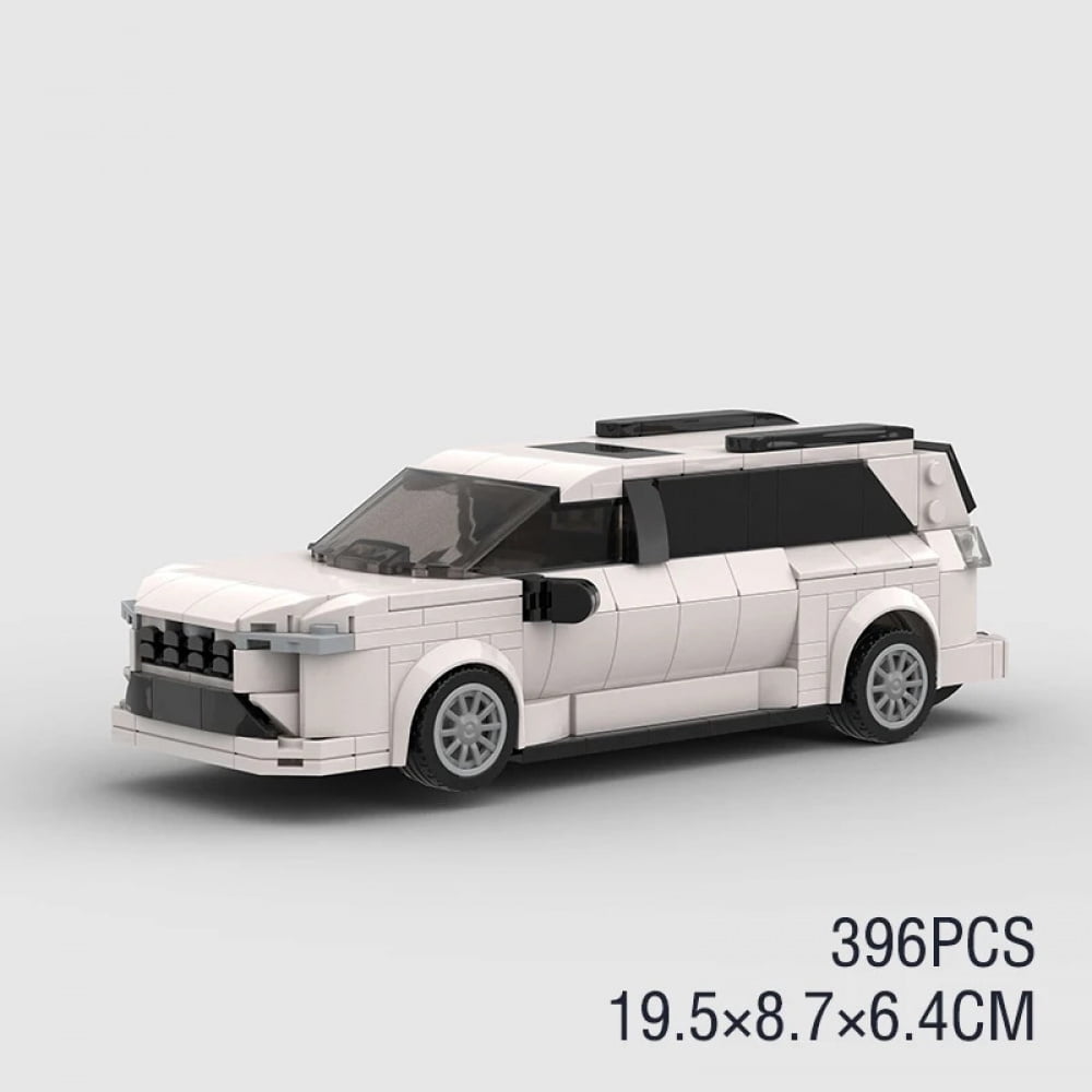 110Pcs Cars Cartoon Building Blocks