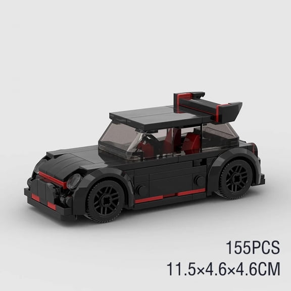 Supercar City Speed Champions Racing Sports Car E36 E46 Building Blocks MOC M3 E30 M4 Racers Vehicle M5 Technique Bricks Kid Toy
