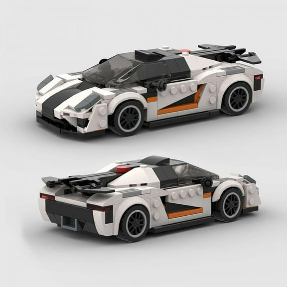 Supercar City Vehicle Technical Racing Car Speed Champion Building Blocks F1 Racer Figures Sports Moc Educational Toys For Kid