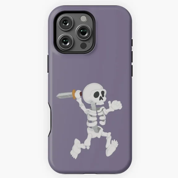 Supercell Clash Royale Skeleton Game Graphic Protective Case for iPhone 11 12 13 14 15 16 17 Pro Max