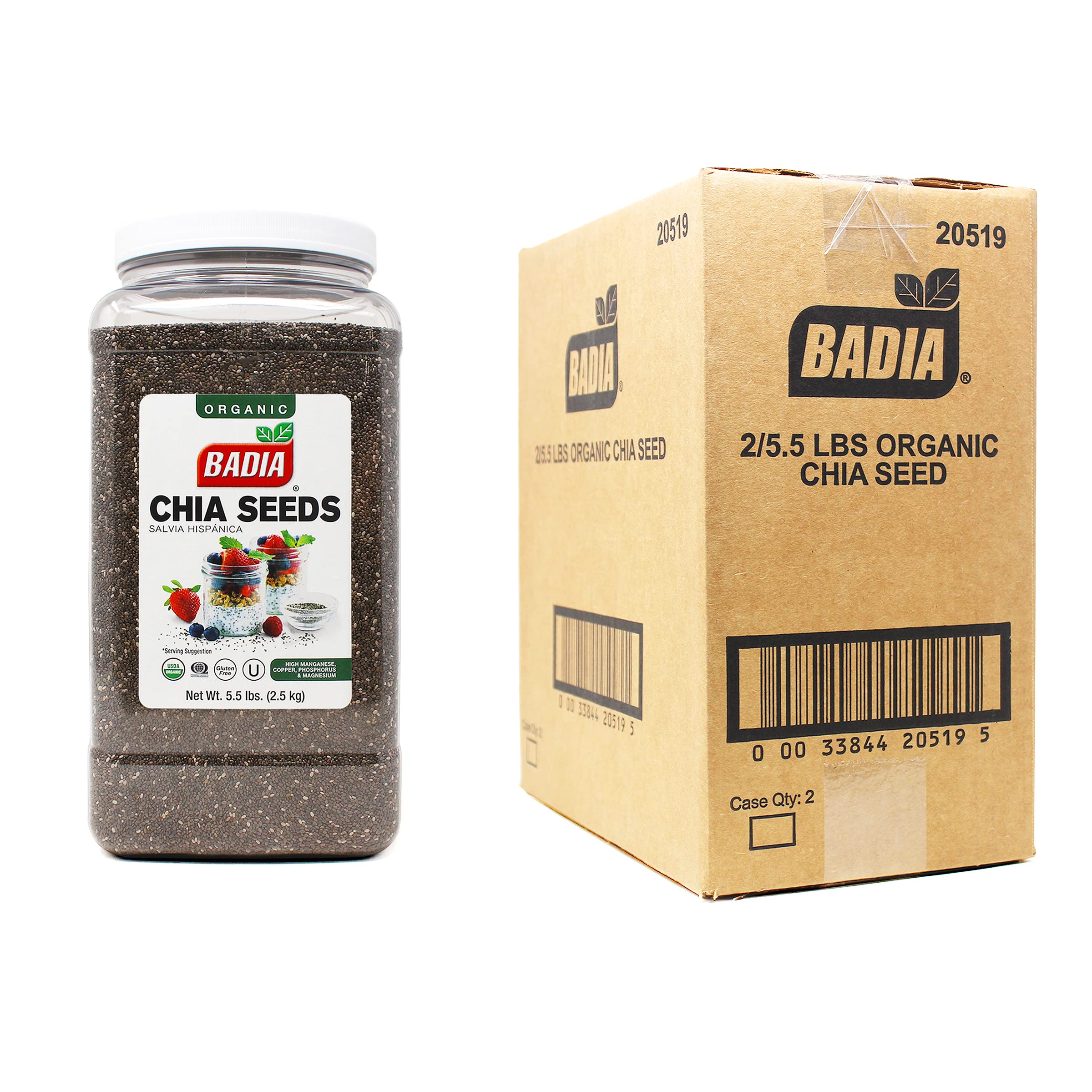Supercharge Your Health with Badia Organic Chia Seed 5.5 Pound (Pack Of 2) The Ultimate
