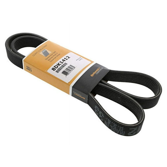 Supercharger Accessory Drive Belt - Compatible with 2011 - 2015 Jaguar XJ 2012 2013 2014