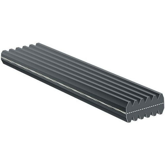 Supercharger Multi Rib Belt - Compatible with 2010 - 2015 Jaguar XFR 5.0L V8 GAS 2011 2012 2013 2014