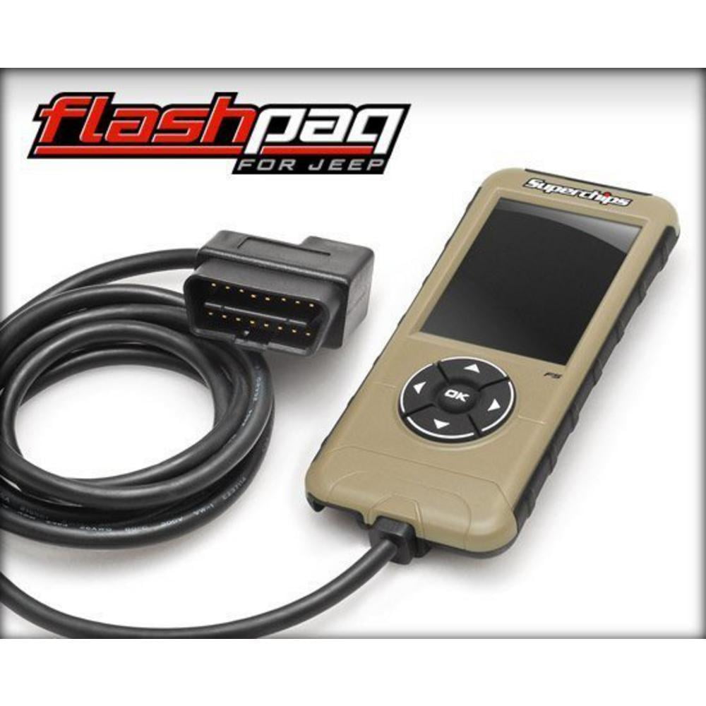 Superchips Flashpaq F5 and PCM Swap 3876JL Fits select 2019 JEEP