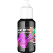 Superclear Super Colors Epoxy Pigment Black 1 oz, Concentrated Resin Dye