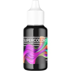 Superclear Super Colors Epoxy Pigment Black 1 oz, Concentrated Resin Dye