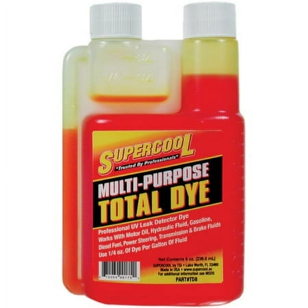 Supercool Total Dye 8 oz. (Self Measure Bottle)