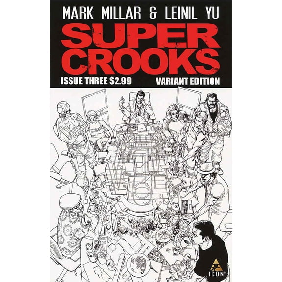 Supercrooks #3A VF ; Icon Comic Book