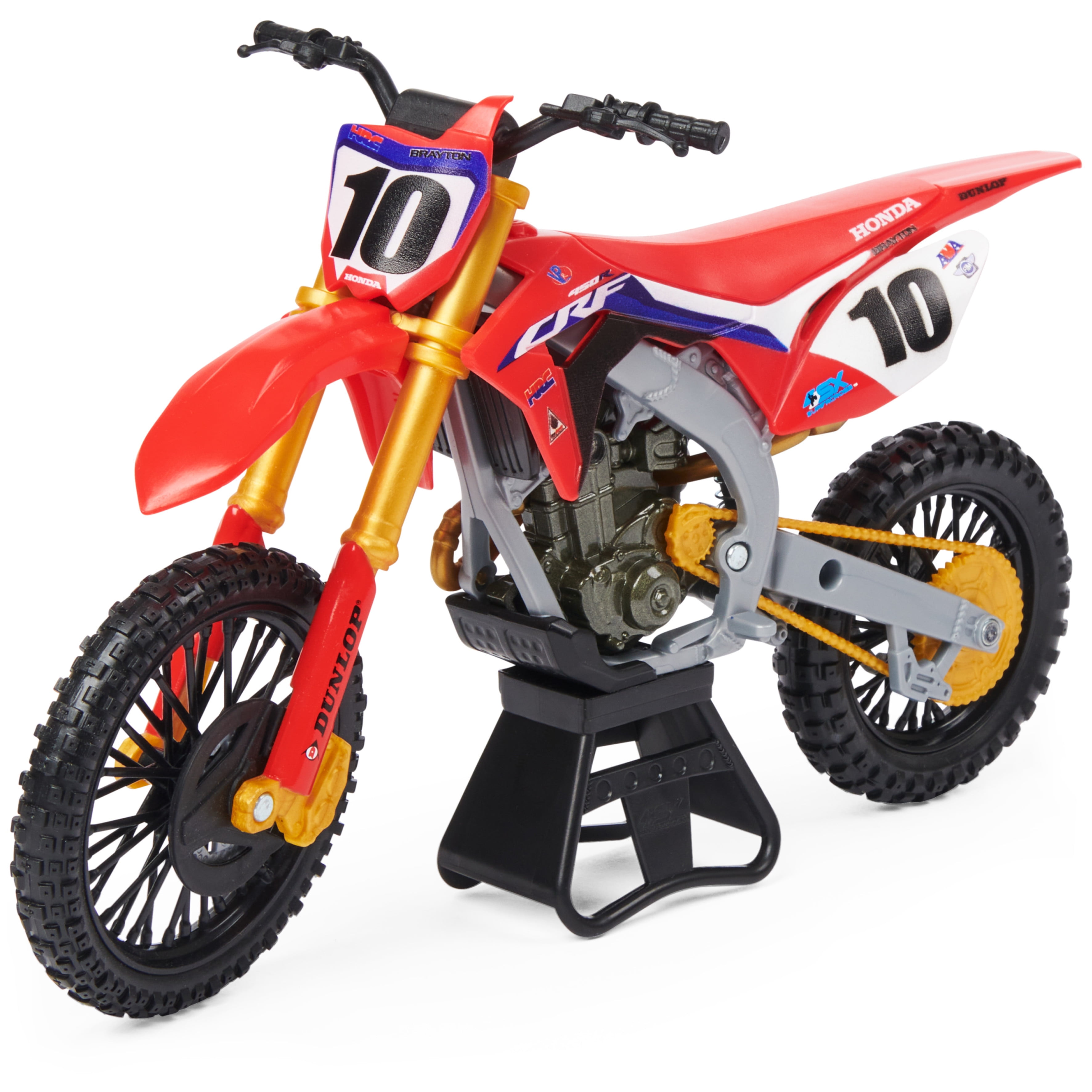 Supercross, Authentic Justin Brayton 1:10 Scale Collector Die-Cast
