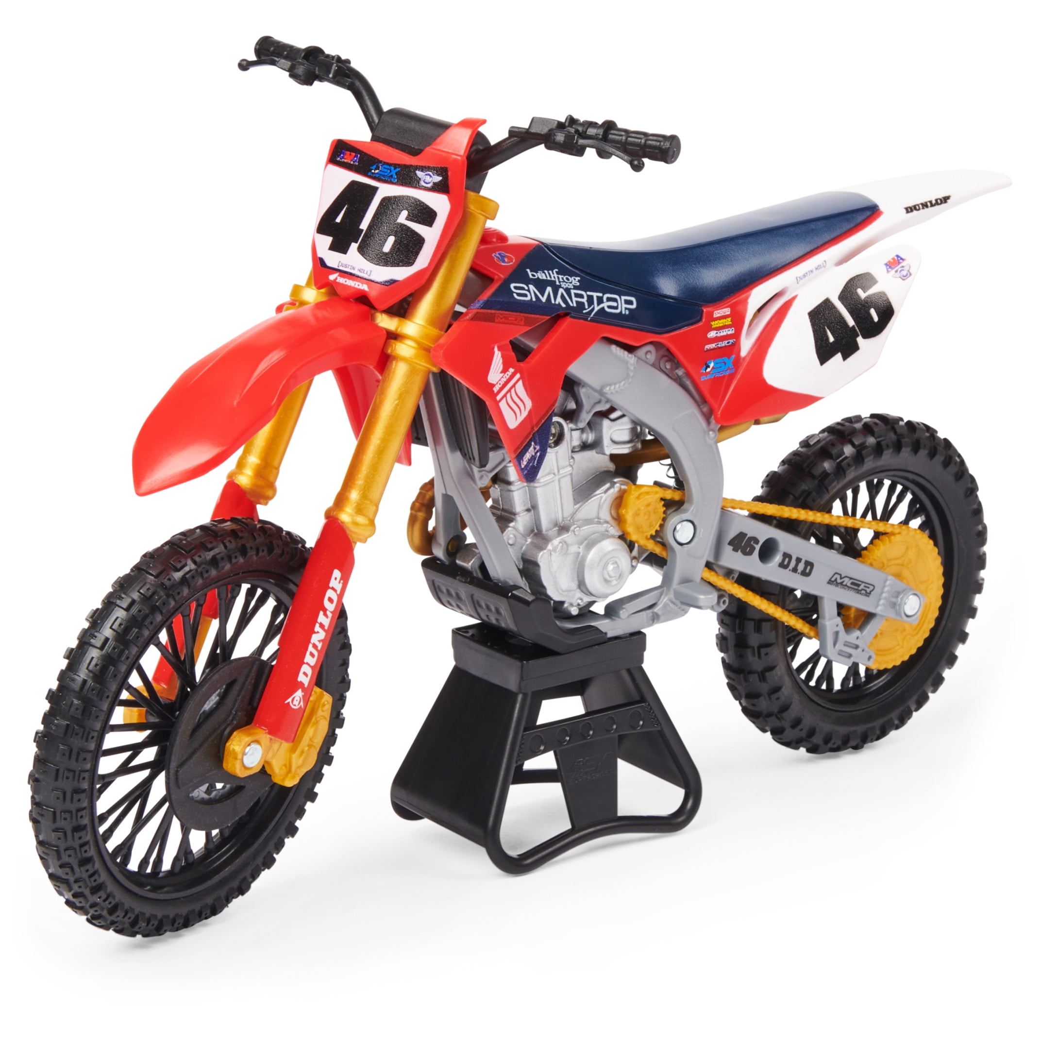 Supercross, Authentic Justin Hill 1:10 Scale Collector Die-Cast