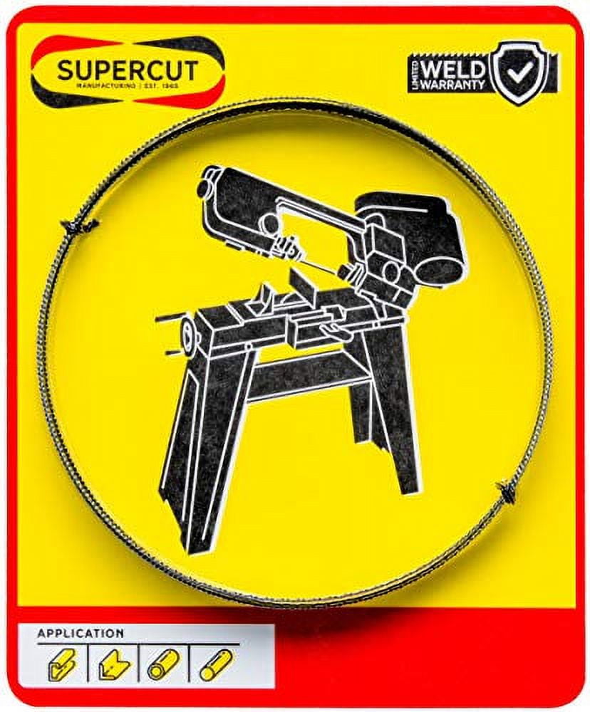 Supercut Bandsaw Blade 64 1/2inch x 1/2inch x .020 x 24 TPI Premium