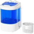 thumbnail image 1 of Superday Mini Portable Washing Machine, Single Tub Compact Washing Machine with Spin Cycle, 6.6LBS Washing Capacity Small Electric Washer Machine for Home, Apartments, Outdoor, RV, Dormitory, Blue, 1 of 7