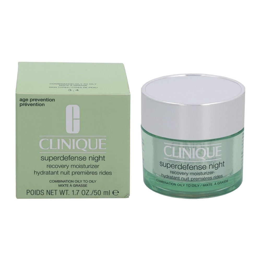 Superdefense Night Recovery Moisturizer by Clinique for Unisex - 1.7 oz Moisturizer