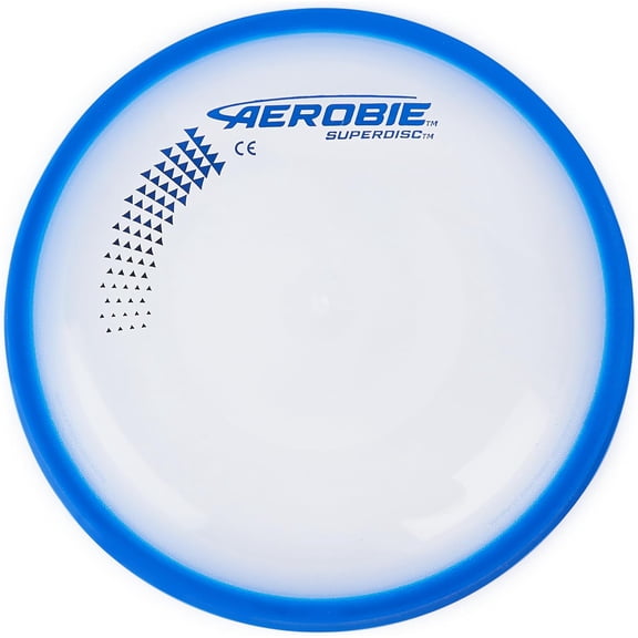 Superdisc Outdoor Flying Disc with Rubber Spoiler Rim for Ages 5+