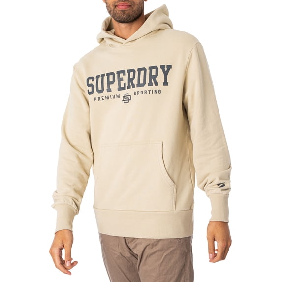 Superdry Code Core Sport Pullover Hoodie, Beige