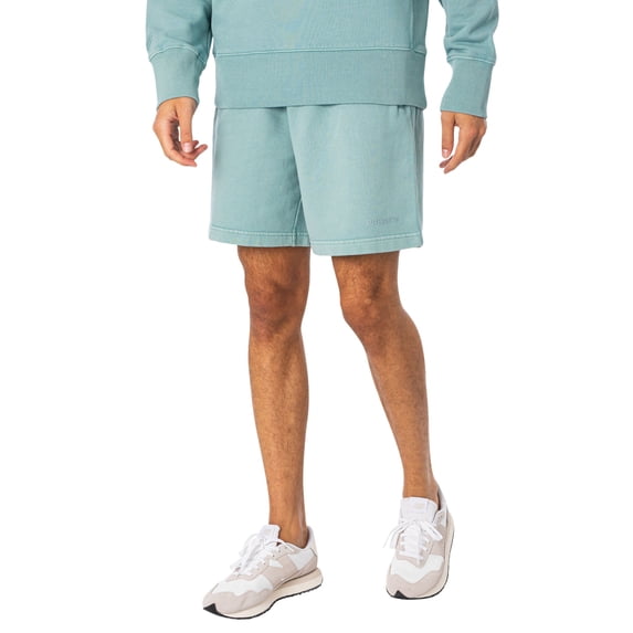 Superdry Code Essential Overdyed Sweat Shorts, Blue