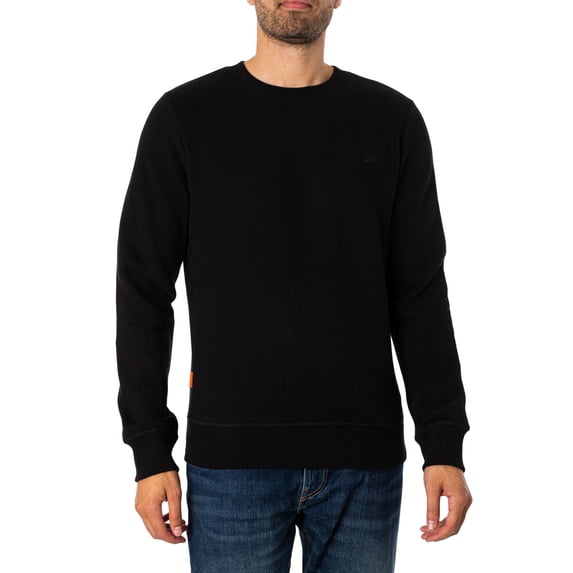 Superdry Essential Logo Sweatshirt, Black