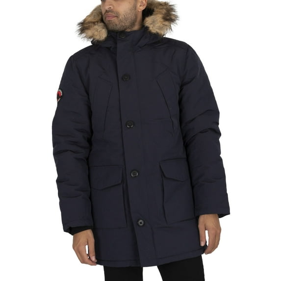 Superdry Everest Parka Jacket, Blue