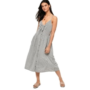 Superdry Jayde Tie Front Midi Dress - G80124OT