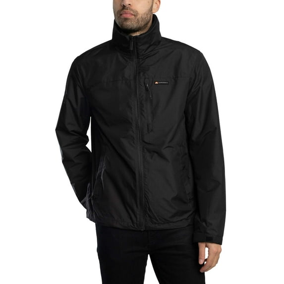 Superdry Logo Windbreaker, Black