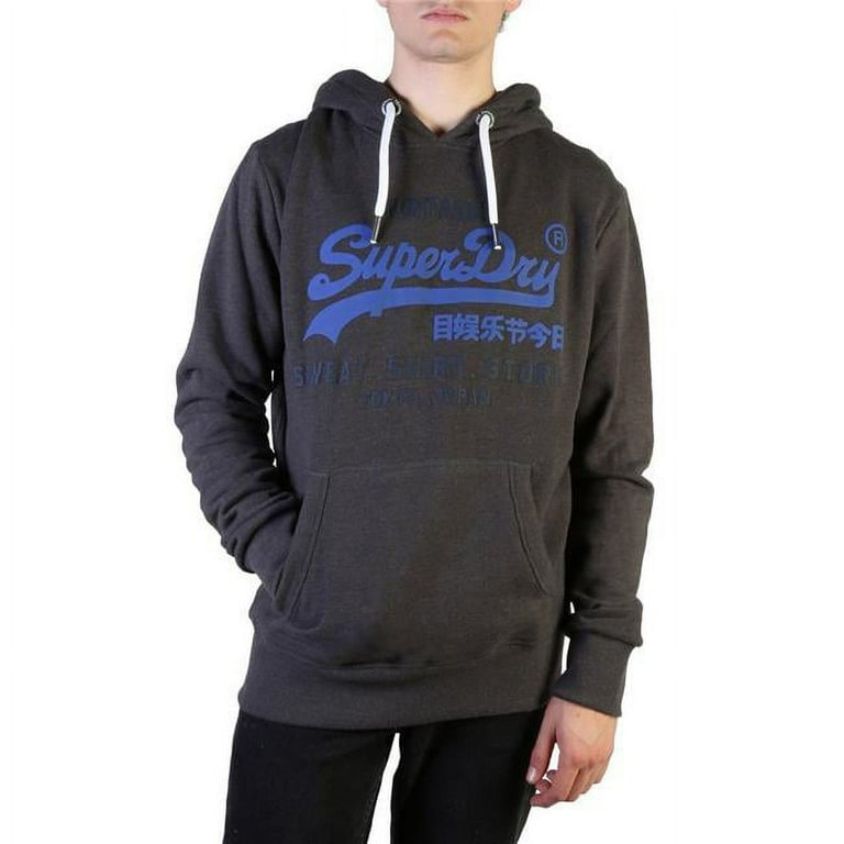 Superdry M20004NS VQ4 Grey L Original Mens Sweatshirt Grey Large Walmart