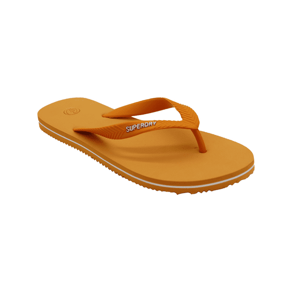 Superdry MF310190A ETZ Classic Flip Flops Track Gold UK-S