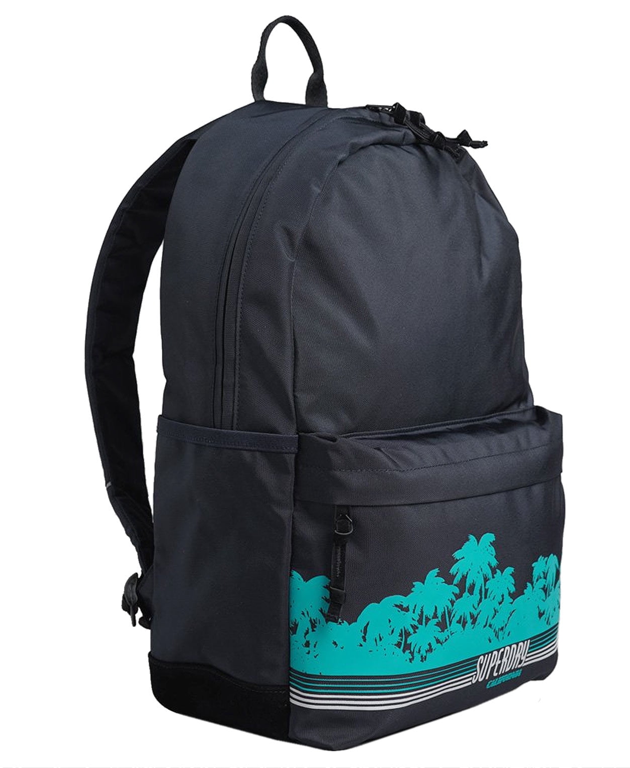 Sac à Dos Superdry Heavy Montana Noir - Occasion Très Bon état, Coton, Format Moyen