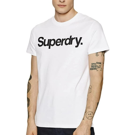 Superdry Organic Cotton Core Logo T-Shirt XX-Large White
