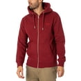 thumbnail image 1 of Superdry Vintage Logo Embroidered Zip Hoodie, Red, 1 of 5