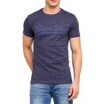 thumbnail image 1 of Superdry Vintage Men’s Slim Fit Shirt Shop Aop T-Shirt Tee Tops, Blue Marl, XX-Large, 1 of 2