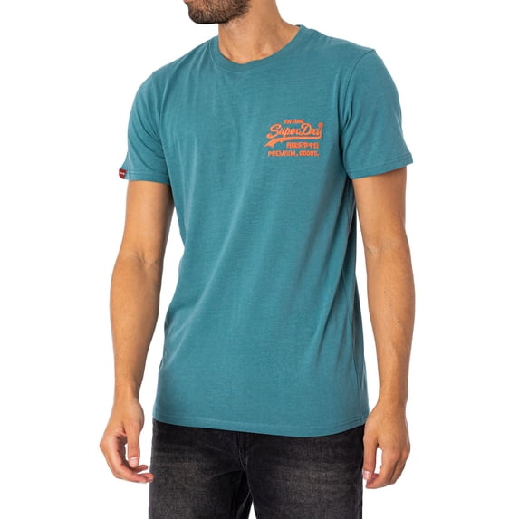 Superdry Vintage Neon T-Shirt, Green