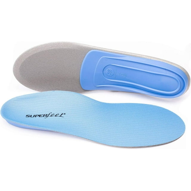 Superfeet All-Purpose Support Medium Arch Insoles (Blue) - Trim-To-Fit ...