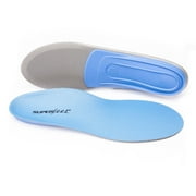 Superfeet All-Purpose Support Medium Arch Insoles Blue - Trim-To-Fit Orthotic Shoe Inserts - Professional Grade - Men 5.5-7 / Women 6.5-8