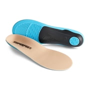 Superfeet Everyday Pressure Relief Shoe Inserts - Soft Cushioning for Sensitive Feet with Gentle Support & Heel Relief for Work, Walking & Everyday Wear, 7.5-9 Men / 8.5-10 Women