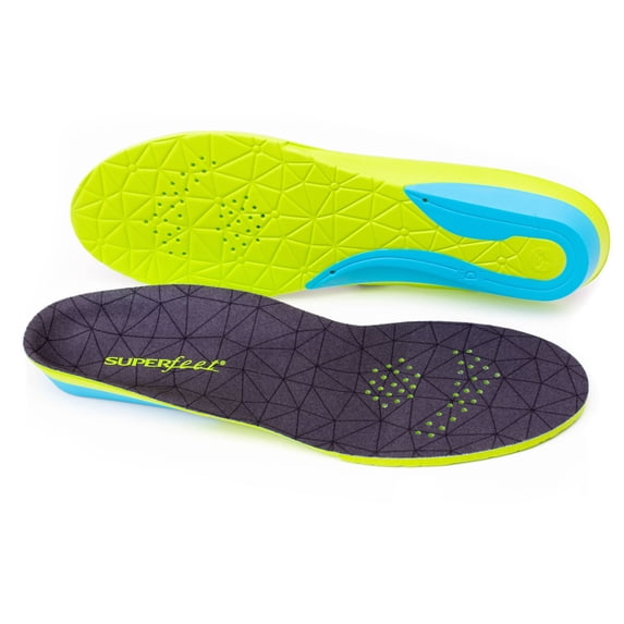 Superfeet FLEXmax - Comfort Foam Cushion Insoles - Unisex - Emerald - 5.5-7 Men / 6.5-8 Women