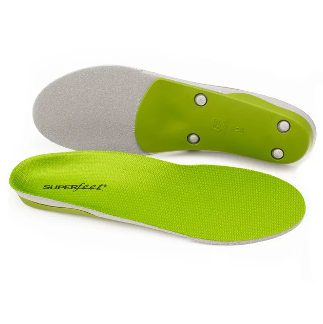 Superfeet GREEN High Arch Orthotic Support Insoles CutToFit Shoe
