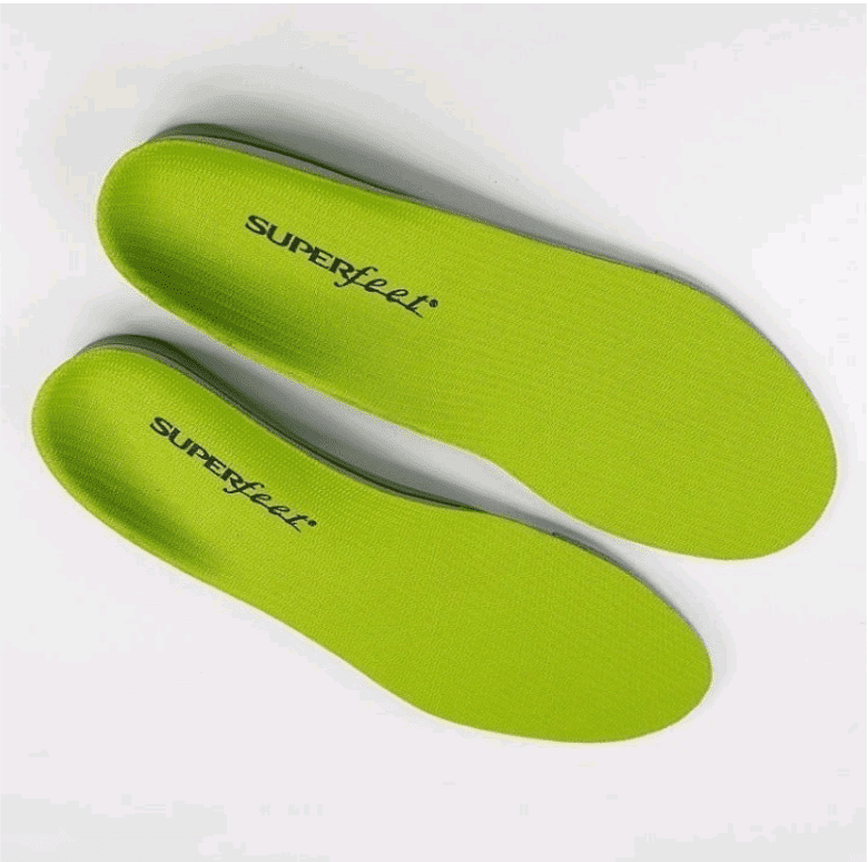 Superfeet Green Insoles ProfessionalGrade High Arch Orthotic Insole