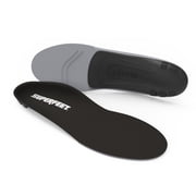 Superfeet All-Purpose Support Low Arch Insoles Black - Trim-To-Fit Orthotic Shoe Inserts for Thin, Tight Shoes - Professional Grade - 11.5-13 Men / 12.5-14 Women