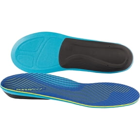 Superfeet Run Support Medium Arch (V2) Insoles - Trim-to-Fit Carbon Fiber Orthotic Shoe Inserts for Running Shoes - Professional Grade - 7.5-9 Men / 8.5-10 Women