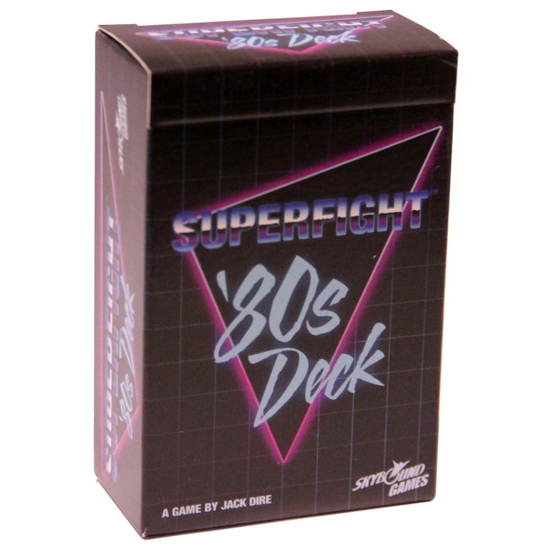 Superfight: 80's Deck - Expansion Adds 100 Themed Cards, Who Would