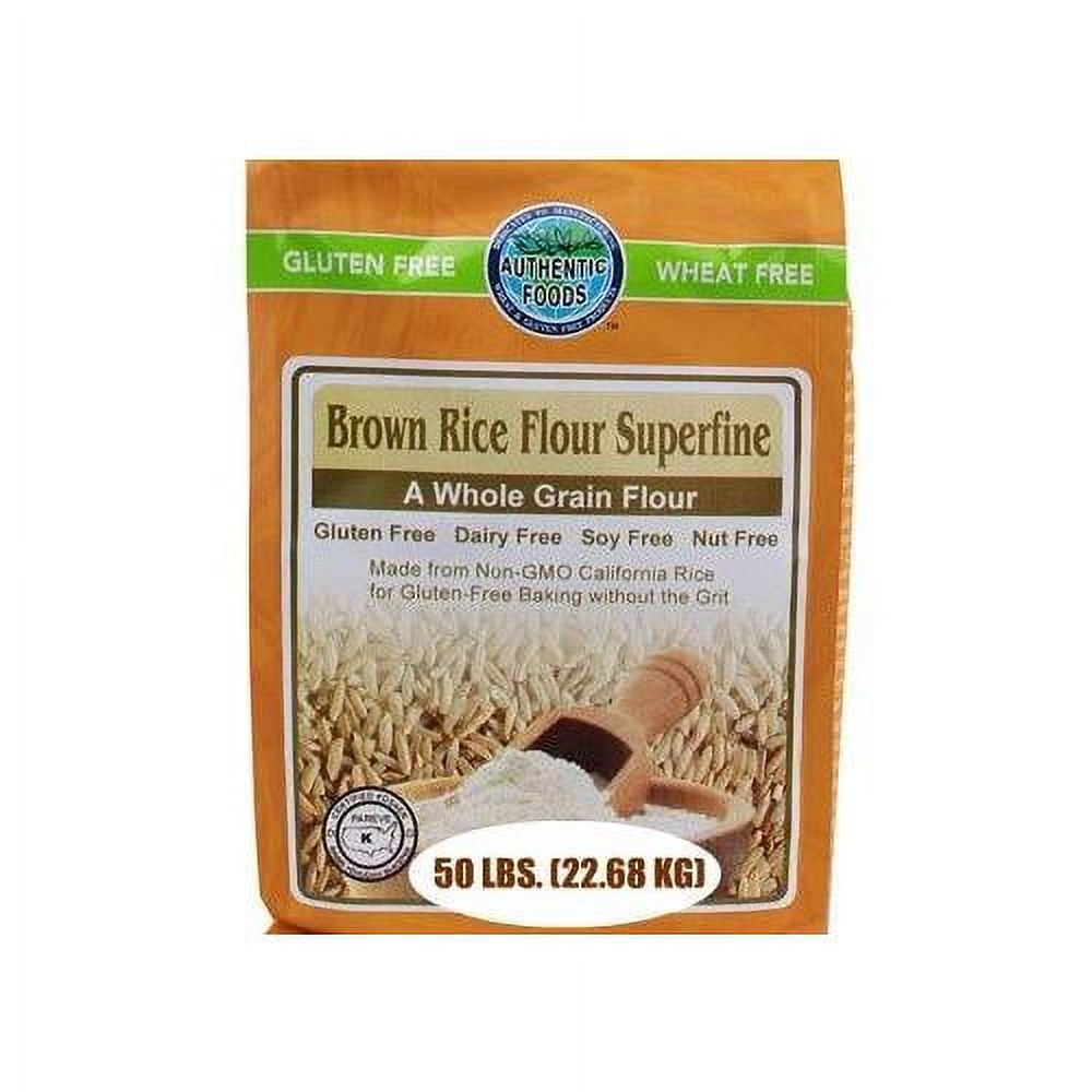Superfine Brown Rice Flour, 50 Pound