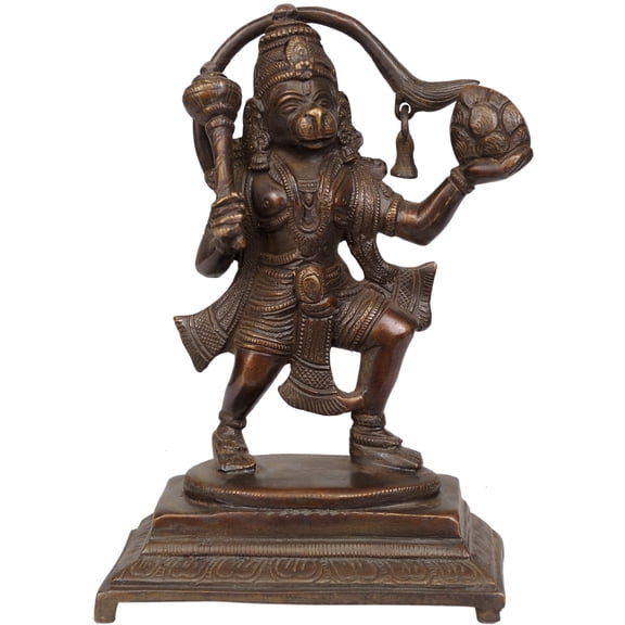 7" Superfine Ram Lalla Statue in Brass | Housewarming Gift