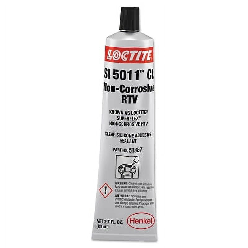 Superflex NonCorrosive RTV, Silicone Adhesive Sealants, 80 mL Tube