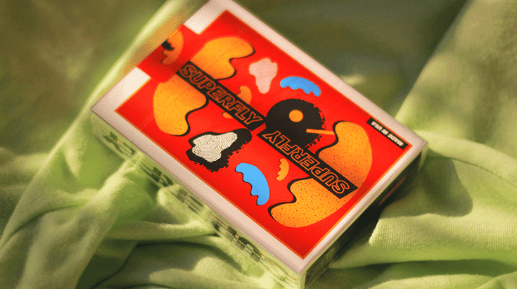 トランプ GEMINI Superfly Butterfingers Red Superfly Butterfingers Red Playing Cards by Gemini - Walmart.com