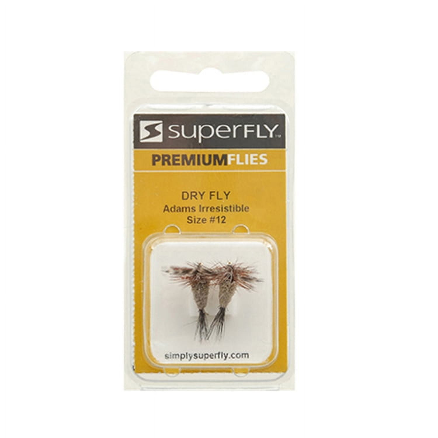 Superfly Dry Fly Adams Irresistible 14 Fishing Equipment