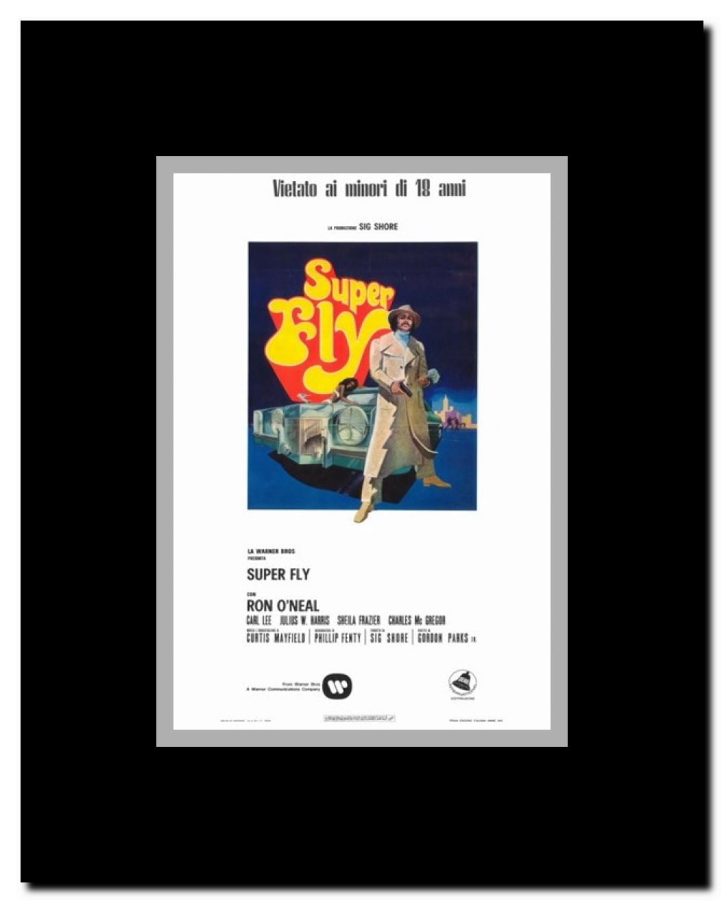 Superfly Framed Movie Poster