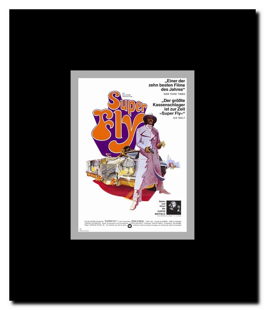 Superfly Framed Movie Poster