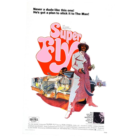 Superfly Movie Poster 11inx17in Mini Poster 11x17 poster