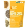 thumbnail image 1 of Superfood Organic Super Seeds - Chia Flax & Hemp 16 oz (Pack of 8), 1 of 10