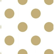 Superfresco Easy Gold Metallic Dotty Wallpaper, 20  x 33